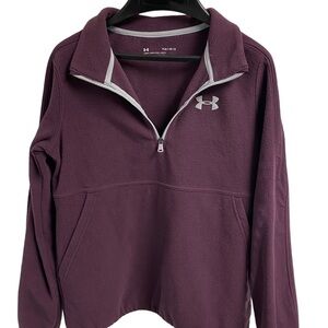 Under Armour‎ youth pull over fleece top size large